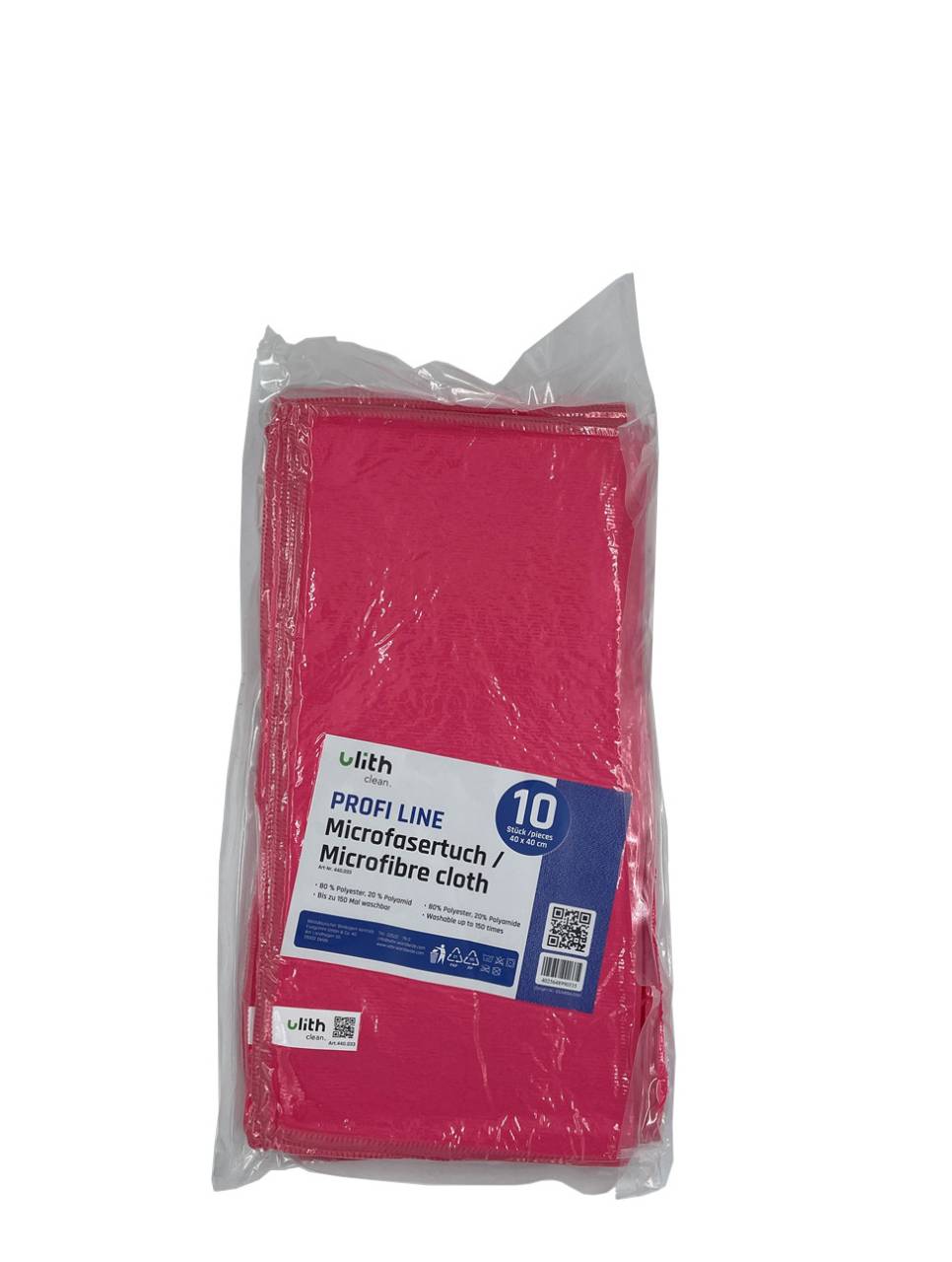 Clean-Profi-Microfasertuch rot 10er Pack