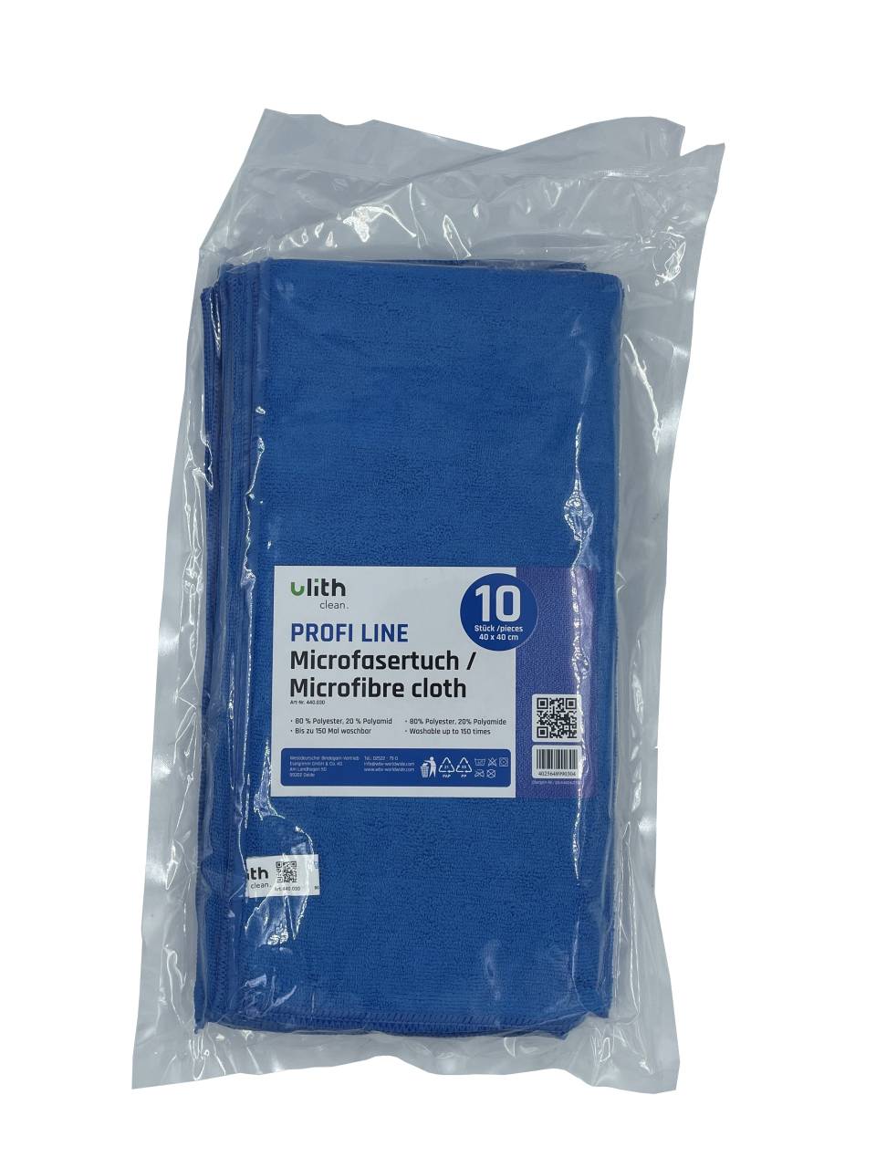 Clean-Profi-Microfasertuch blau 10er Pack